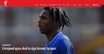 官方:利物浦宣布签下雷恩20岁中卫 转会费达7200万欧