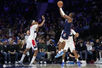 马克西35分德拉蒙德12+10 76人主场大胜奇才