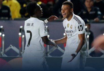 欧冠赛场皇马5比0大胜,姆巴佩一数据历史第三,第一居然不是C罗