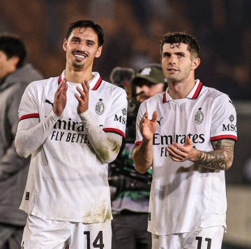 美队8分钟内双响,AC米兰逆转保级战,创下意甲1500胜史上佳绩